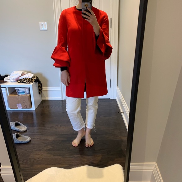 Zara red coat NEW - Picture 4 of 4
